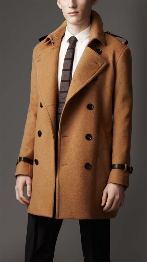 burberry wool cashmere trench coat|burberry cashmere coat men's.